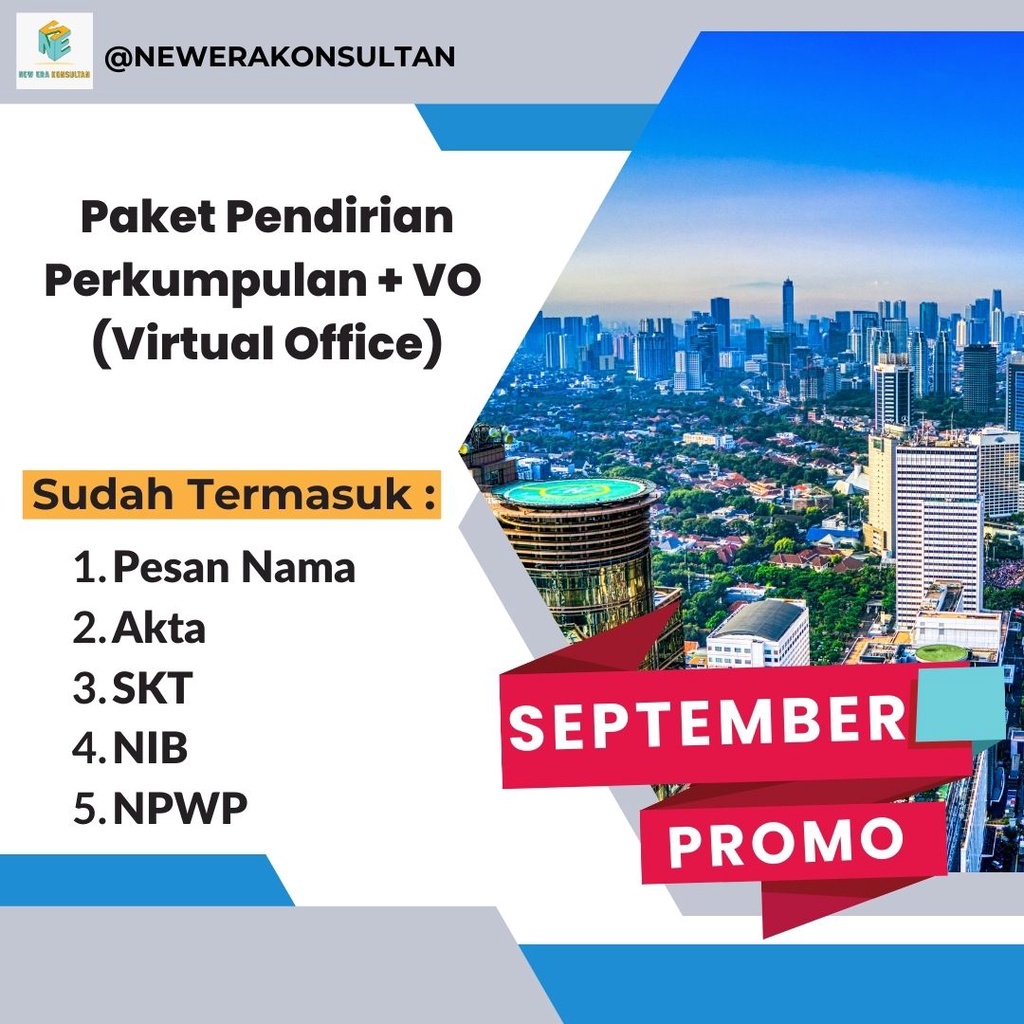 

PROMO SEPTEMBER PAKET PERKUMPULAN + VO