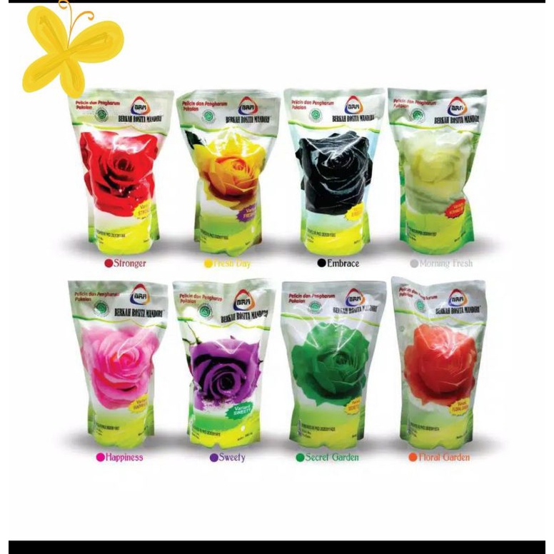MAWAR PEWANGI LAUNDRY BRM REFILL 900ML