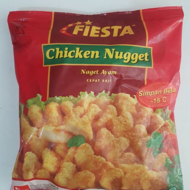 

Fiesta chicken nugget 500gr kemasan merah