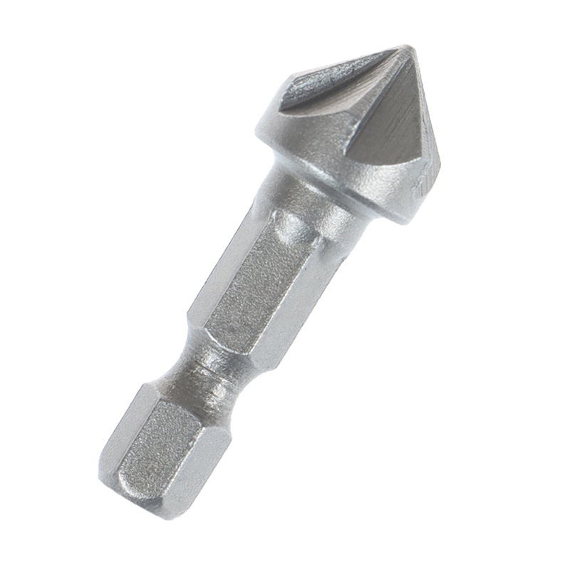 Mata Bor Countersink Heksagonal 6 Flutes Dengan Gagang Kayu