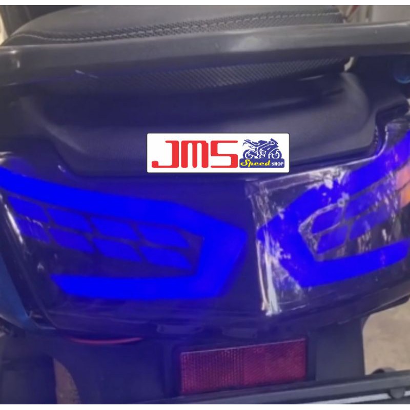 lampu stop belakang Yamaha nmax lama led senja biru dan merah lampu stop lampu merah