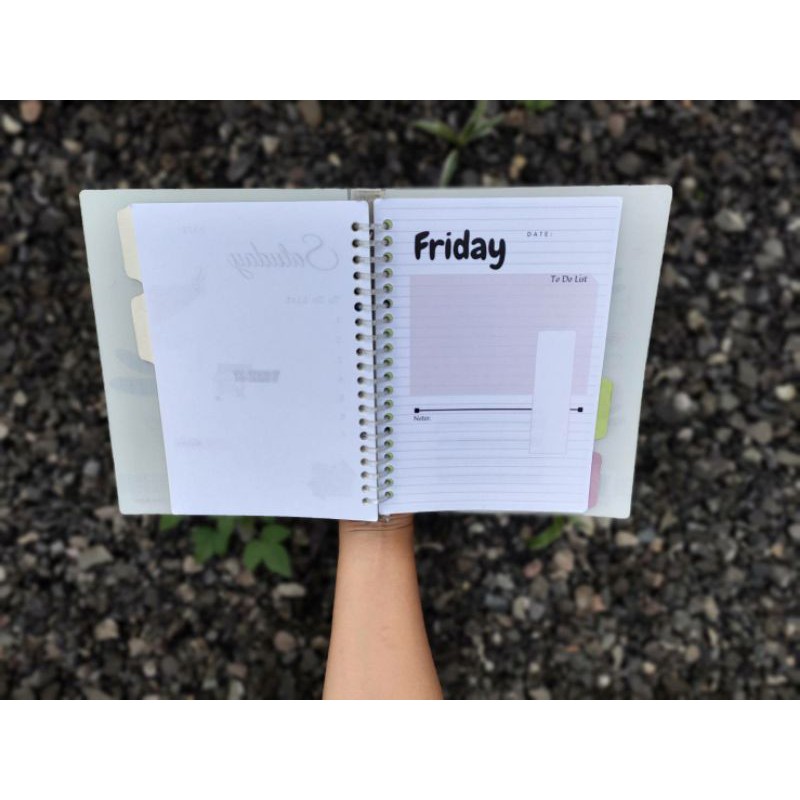 

Binder planner, buku jurnal, daily planner custom