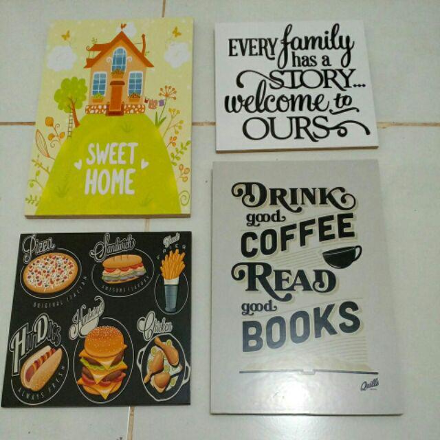 Hiasan Dinding Poster Kayu Al-179