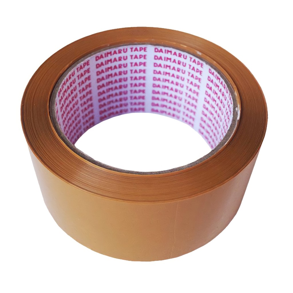 

Lakban Coklat Daimaru 48mm / Selotip Coklat / Isolasi Coklat
