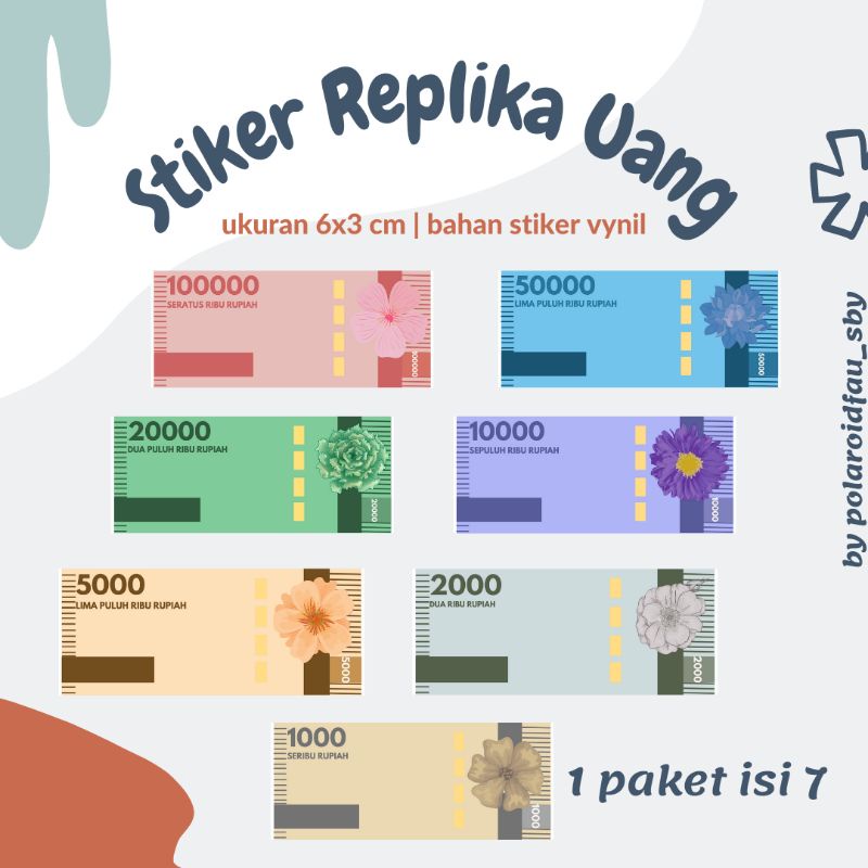 

STIKER REPLIKA UANG