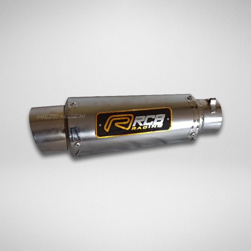 RCB Tabung Silincer Knalpot Racing Inlet 45 mm Untuk Motor Metik dan Bebek