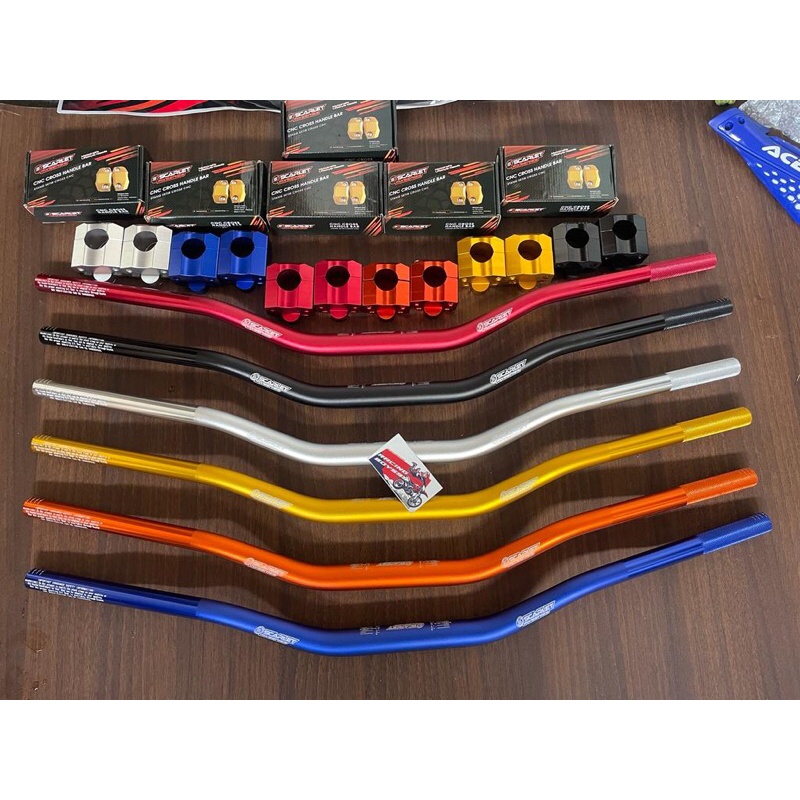 stang Fatbar scarlet mx series low tebal 5.8mm original stang scarlet low crf 150 klx 150 wr155 trai