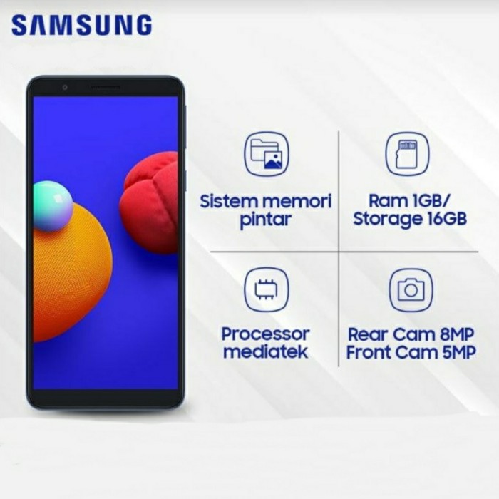 Samsung Galaxy A01 CORE ( 1/16GB ) Garansi Resmi SEIN