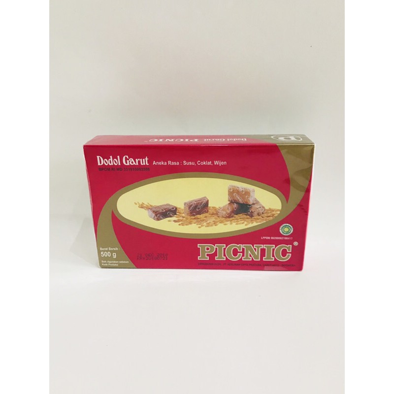 

Dodol Picnic Kemasan Dus 500 gram
