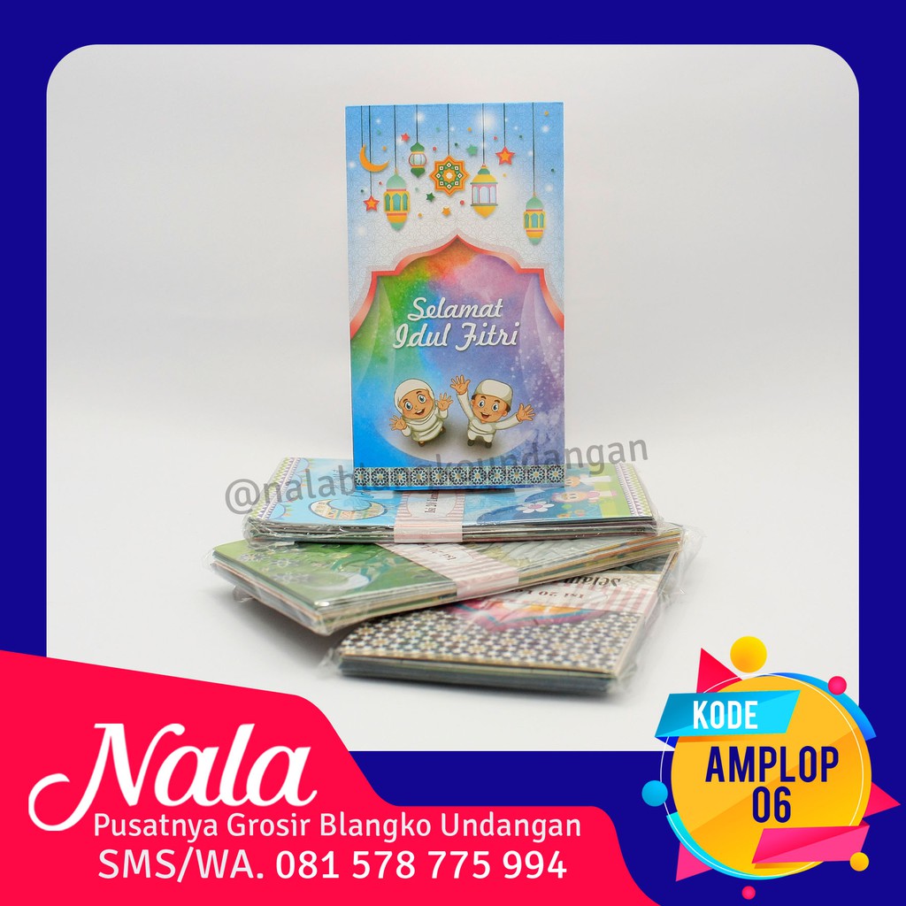 Amplop Lebaran Lucu 06 Harga Murah Shopee Indonesia