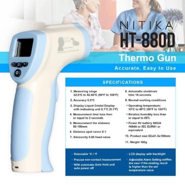 Thermo Gun NITIKA HT - 880D