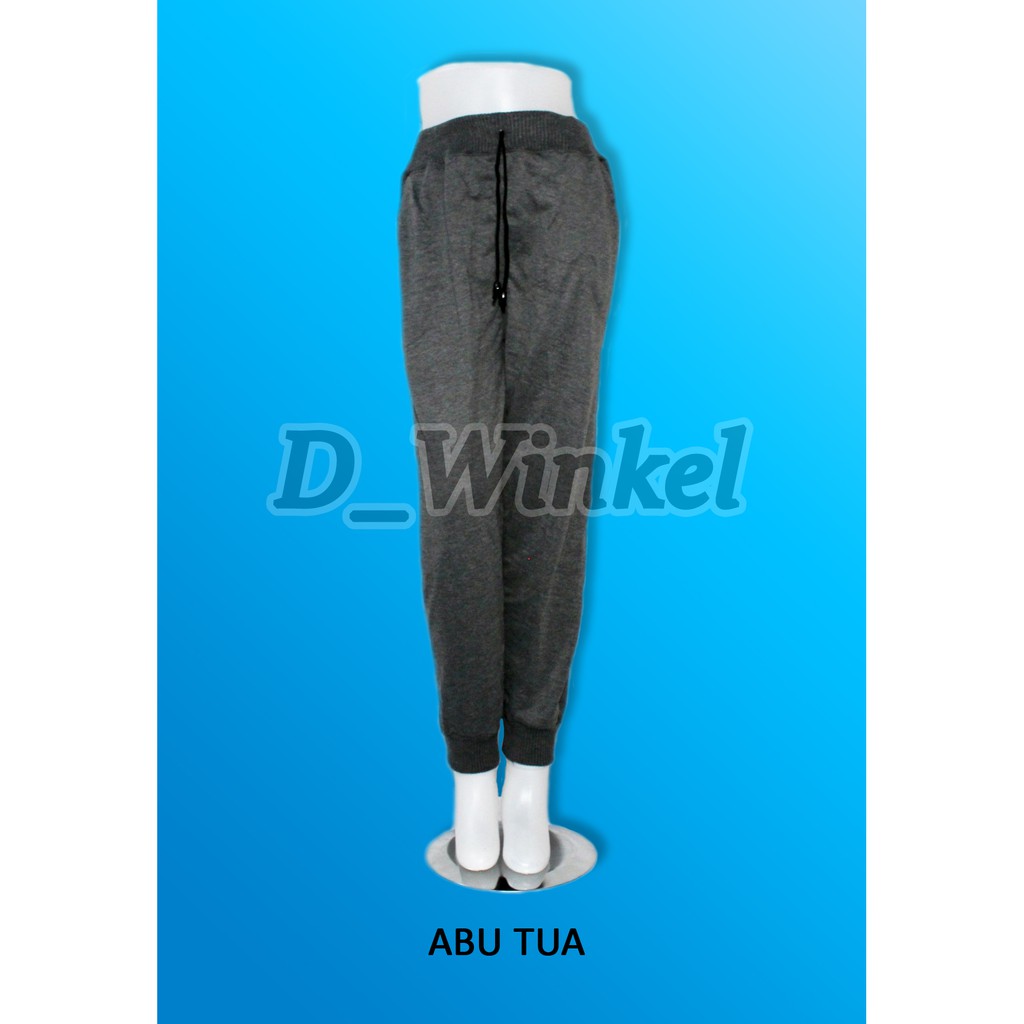 COD HOT SALE JOGGER PANTS WANITA / TRAINING JOGER PANTS WANITA ABU TUA M - XXL