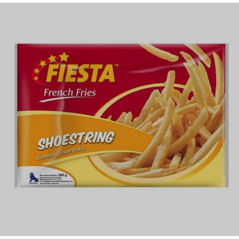 

Fiesta Shoestring 7 MM 500gr / Kentang Goreng Beku / Frozen Food