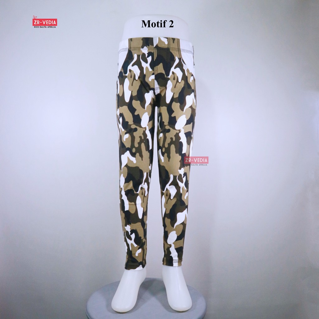 ABRI Kantong Jeans Jegging Anak Size 1-2 Tahun / Laki Perempuan Celana Panjang Army Anak Legging