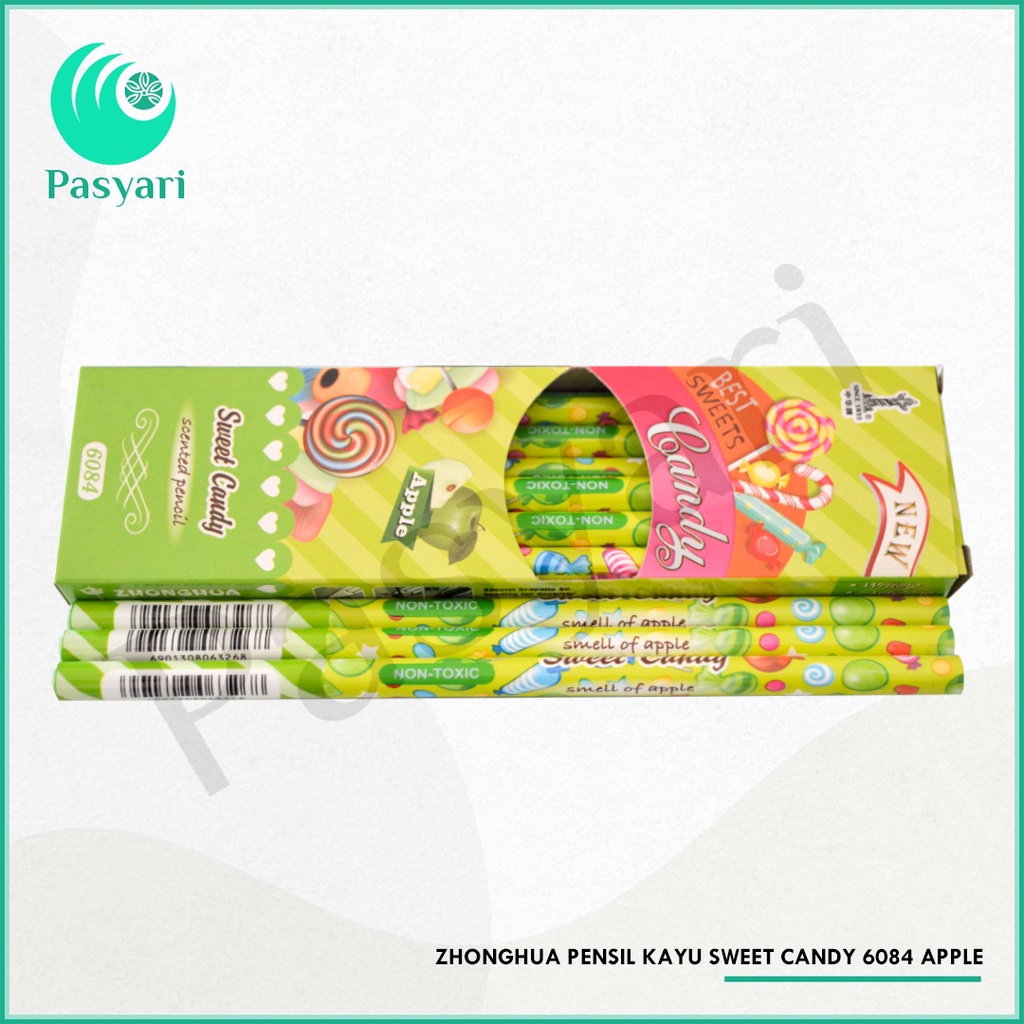 

ZhongHua Pensil kayu Sweet Candy 6084 Apple