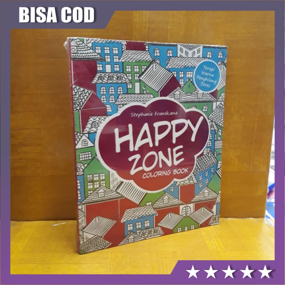 Download Bisa Cod Happy Zone Coloring Book Berkualitas Shopee Indonesia