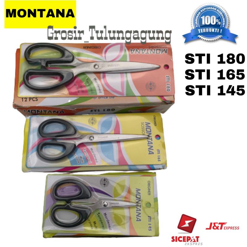 

Gunting Montana STI 180 165 145 Termurah