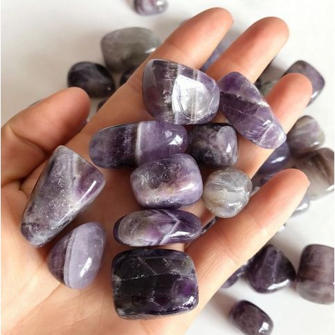 Dreamly Purple Agate Natural Stone