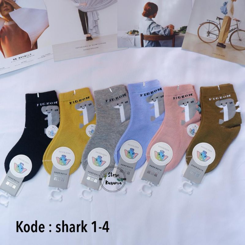 Kaos Kaki Anak Lucu Karakter Korea Import Premium Usia 2-7tahun