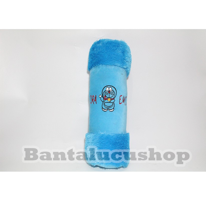 Guling karakter Doraemon Hello kitty Tazmania Keroppi Mickey Bahan Bulu Lasfur