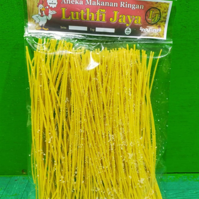 MIE LIDI MAKARONI / mie lidi pedas / mie lidi asin / berat 100 gr