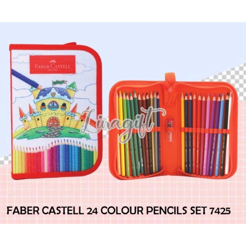 FABER CASTELL CREATIVE COLORING SET / PENSIL WARNA / SPIDOL PENCIL COLORS / MARKER TAS BAG