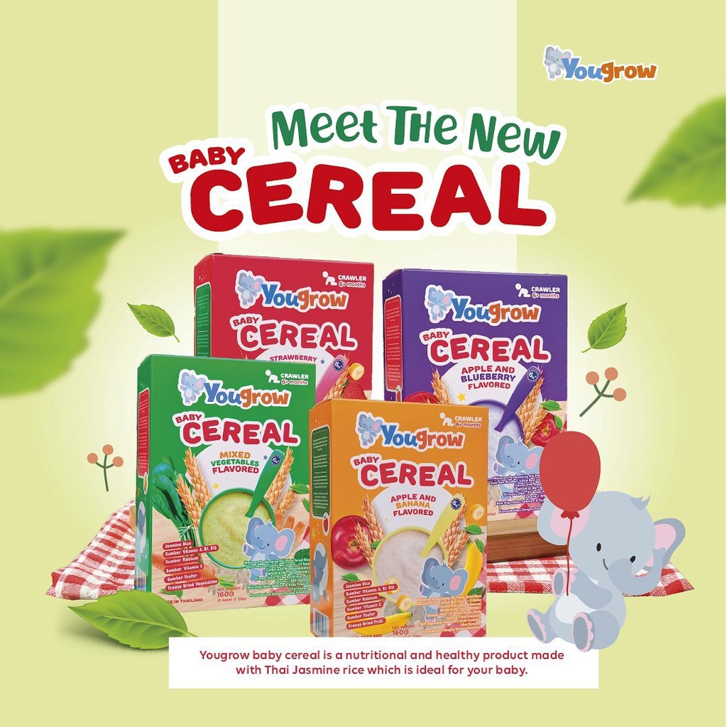 YOUGROW BABY CEREAL 105GR / CEREAL BAYI