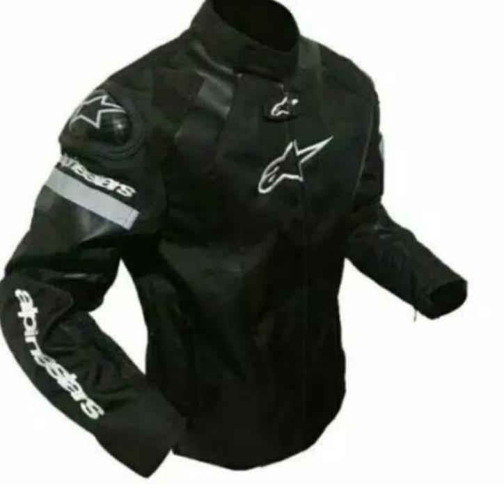 (K-IRQ> (♥> Jaket touring alpinestar black (premium>