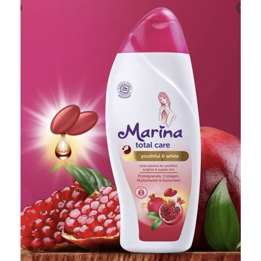 Marina Hand &amp; Body Lotion Uv White 460 ml