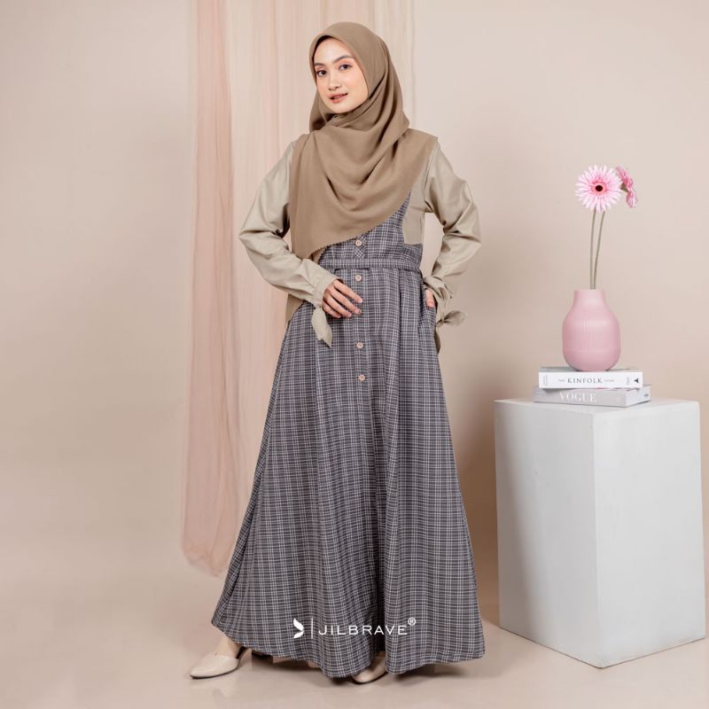 (Ready Stok) Daneen Dress | Jilbrave | 100% Original