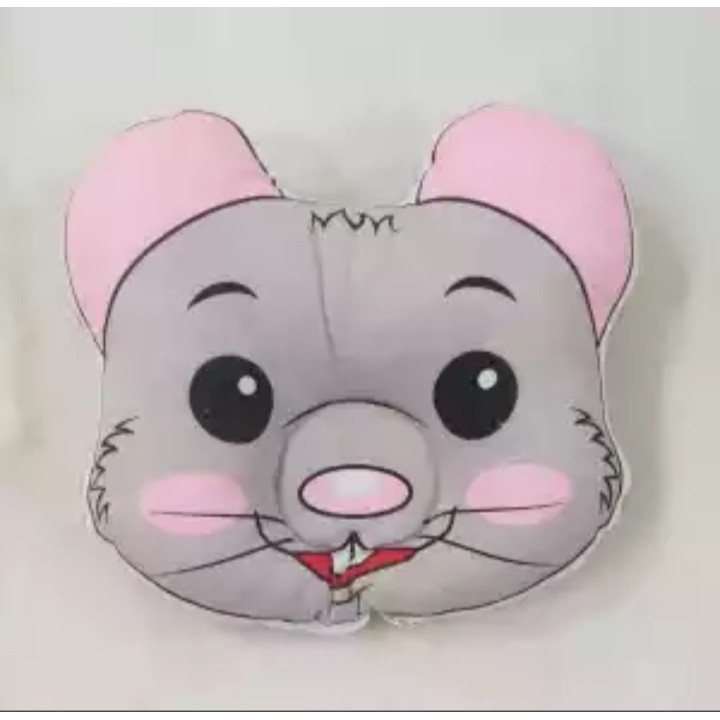 [BEST SELLER] Bantal Kepala Bayi BY-99 Bantal Bayi Bantal Peyang Bayi Baby Pillow Bantal Bayi-Mouse