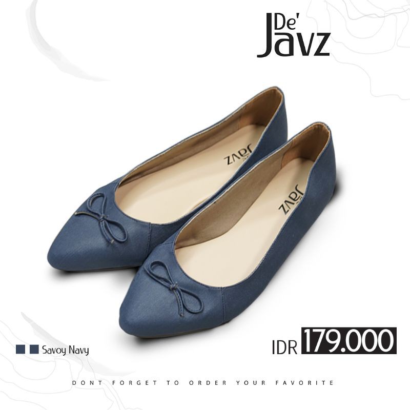 flatshoes sepatu wanita brand savoy by De'javz