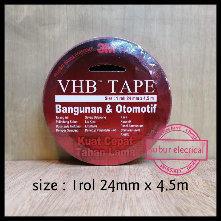

Double Tape 3M Vhb 24Mm X 4.5M