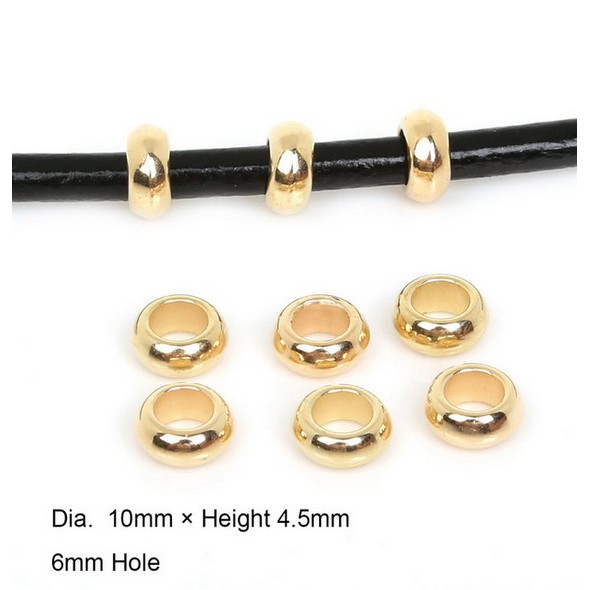 50 Pcs Manik-Manik Cincin Jump Ring Ukuran 10mm / 12mm Untuk Membuat Perhiasan Kalung Gelang