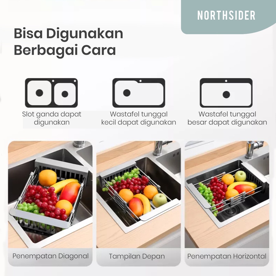 KERANJANG CUCI PIRING SAYUR BUAH RAK TIRISAN PIRING | DISH DRYING