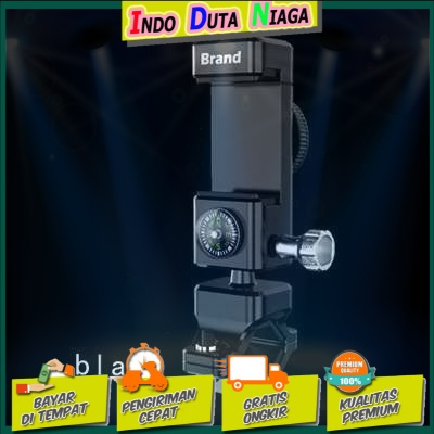 Guider Smartphone Holder Sepeda dengan Kompas dan Lampu LED - Q003