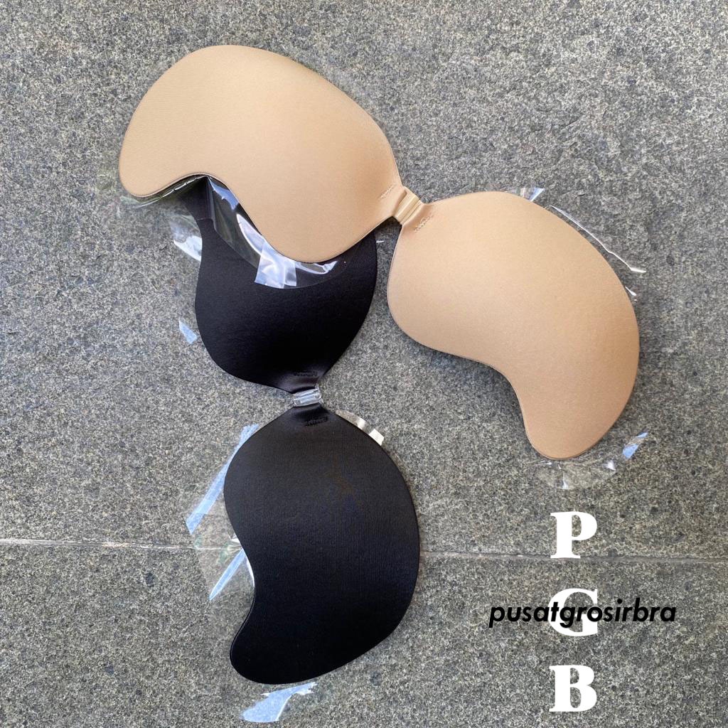 Backless Self Adhesive Push Up Angel Bra Tempel BH Pushup Backless Invisible V Bra Wing Strapless Ma