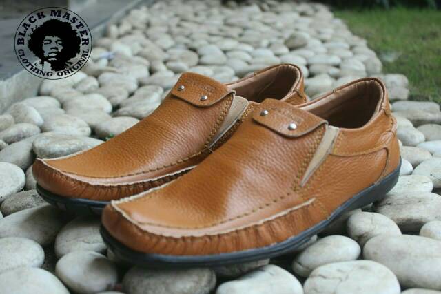 DISC 50% SEPATU KERJA KANTOR KULIT ASLI BLACKMASTER RING