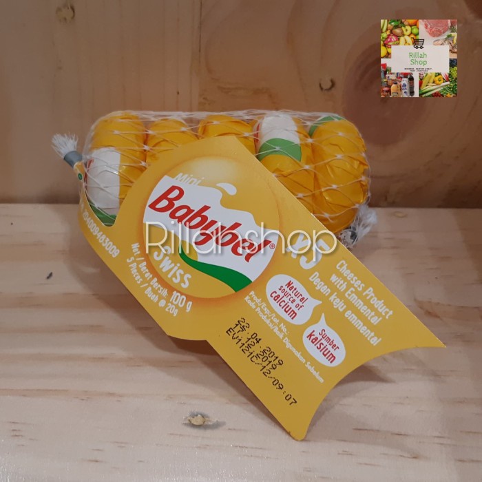 

Keju Babybel Kuning/Keju Bayi/Keju MPASI