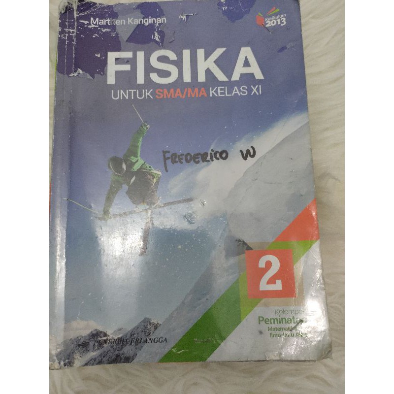 buku pelajaran Fisika SMA K13 REVISI