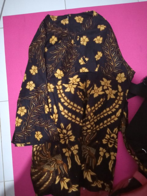 Atasan Batik Dolby Dolbi Dobby Doby Tenun Sutra Tulis Halus Katun Atbm Baron ,sarombit Atasan