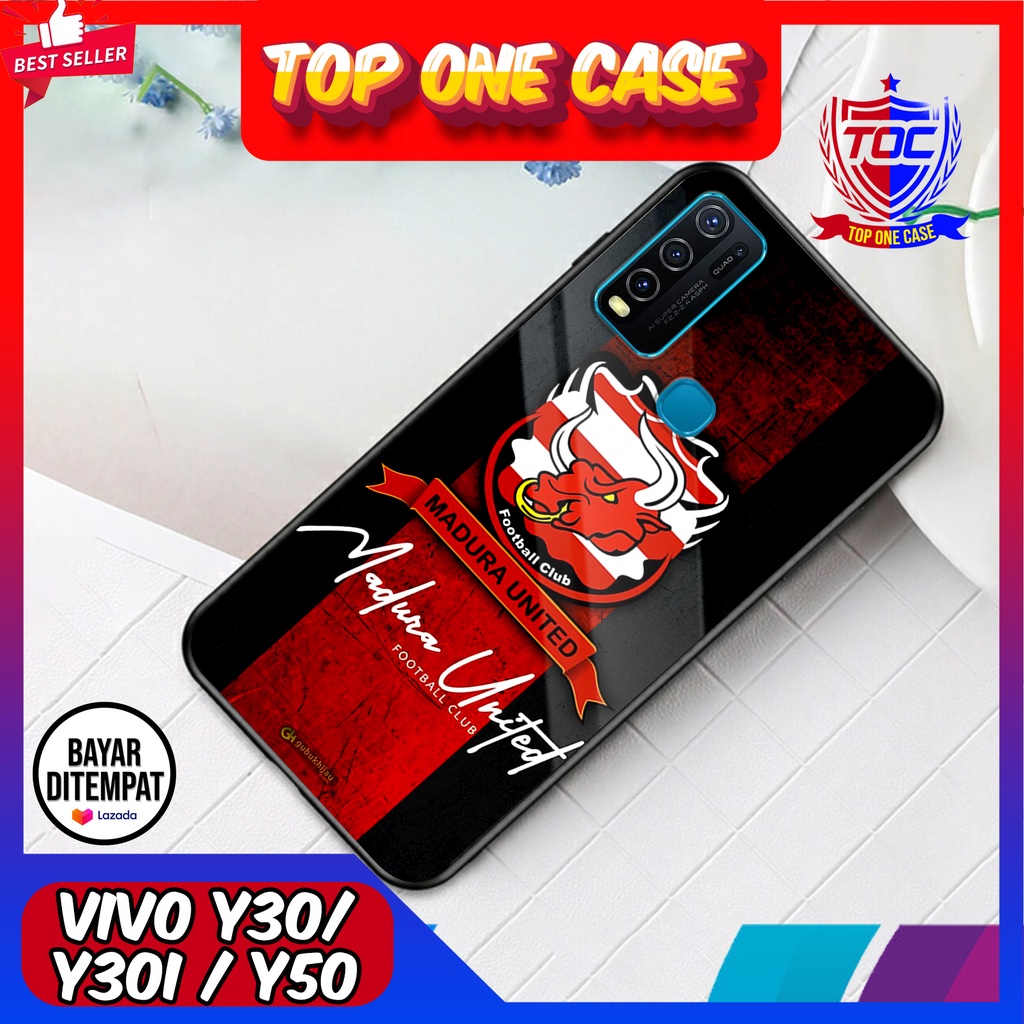 Case VIVO Y30 / Y50 / Y30i - Casing VIVO Y30 / Y50 / Y30i Terbaru Top One Case [ MOTIF SEPAK BOLA ] 