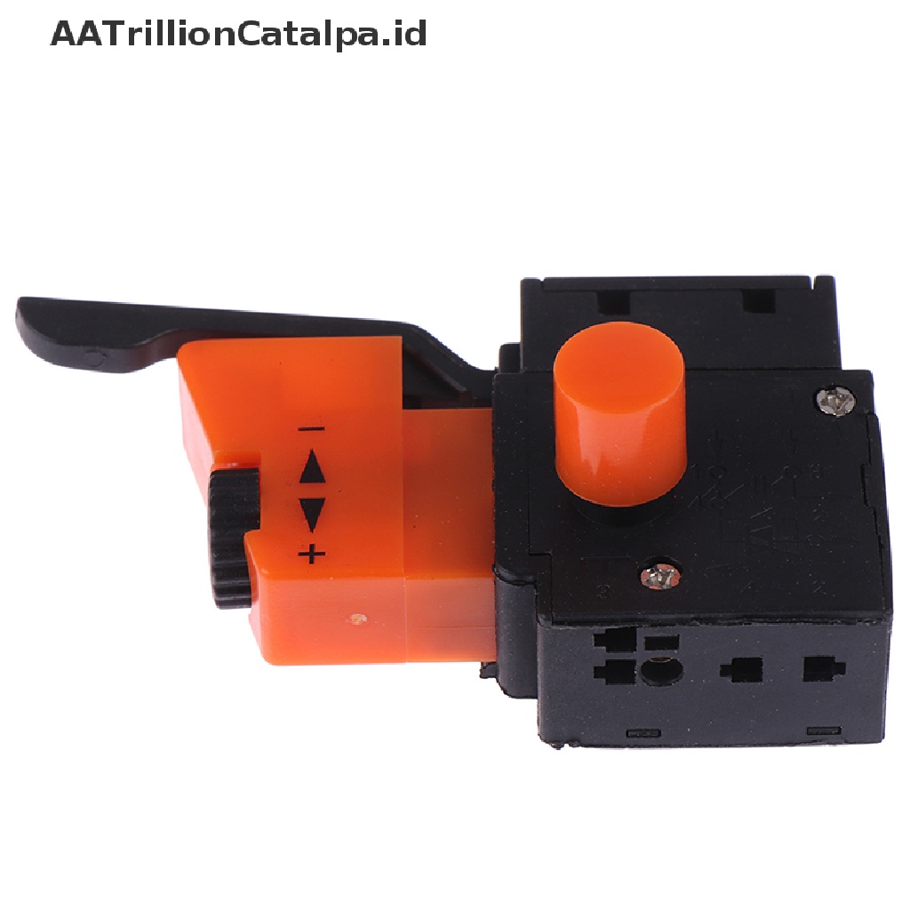 (AATrillionCatalpa) Saklar Kecepatan Adjustable AC 250V / 4A FA2-4 / 1BEK Bahan Plastik + Metal Untuk Bor Elektrik
