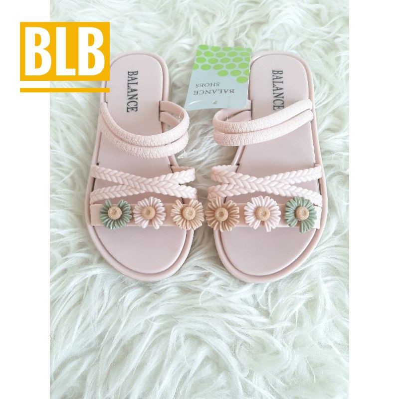 sendal,karet,anak,perempuan,pariasi,Bunga korea