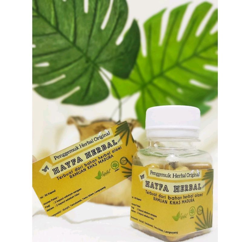 Penggemuk herbal khas madura  by hayfa herbal