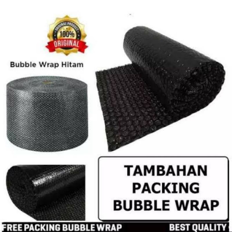 

Extra Bubble Wrap / Tambahan Packing Hitam