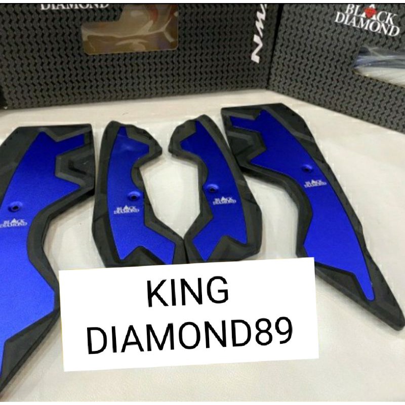 BORDES KARPET PIJAKAN KAKI MODEL EROPA NEW NMAX 2020/2021 ORIGINAL BLACK DIAMOND BEST QUALITY