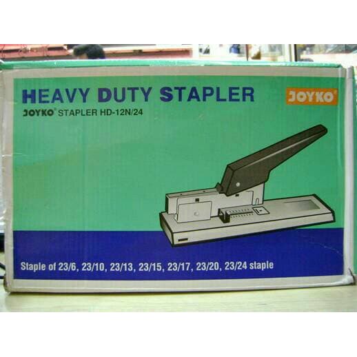 

Stok Ready Joyko Hekter Jilid HD 12N 24 Heavy Duty Stapler HD 12N 24 Murah