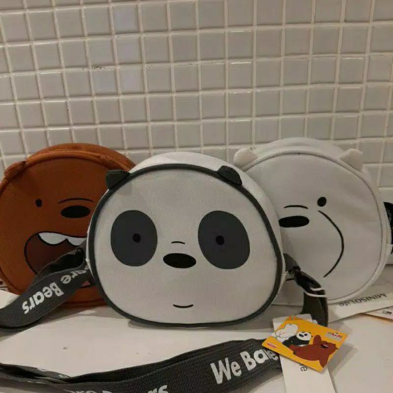 Miniso WeBare Bears Crosbody Bag/Tas Selempang