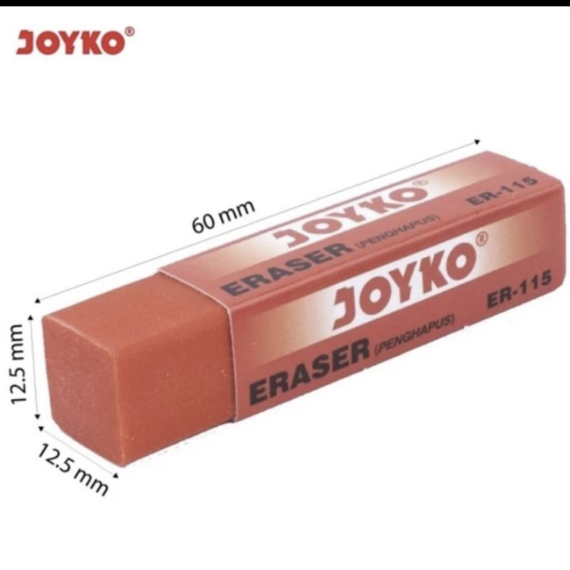 

Penghapus Panjang Warna Warni Eraser Joyko ER-115